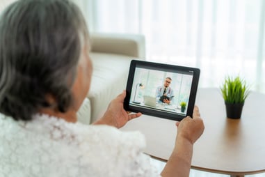 Elderly Telemedicine Call