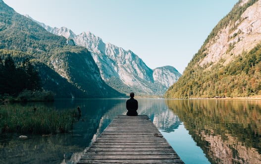 Mindfulness on a Dock